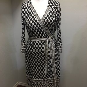 DVF wrap dress